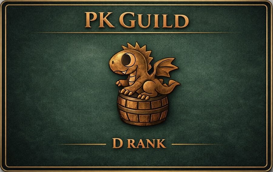 PK Guildギルドランク Dランクカード